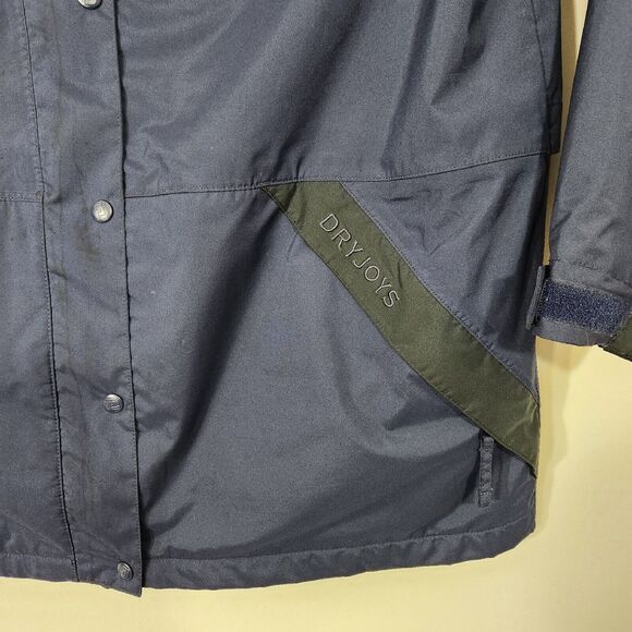 Women's Dryjoys By Footjoy Jacket Size Large Blue Golfing - Picture 2 of 12